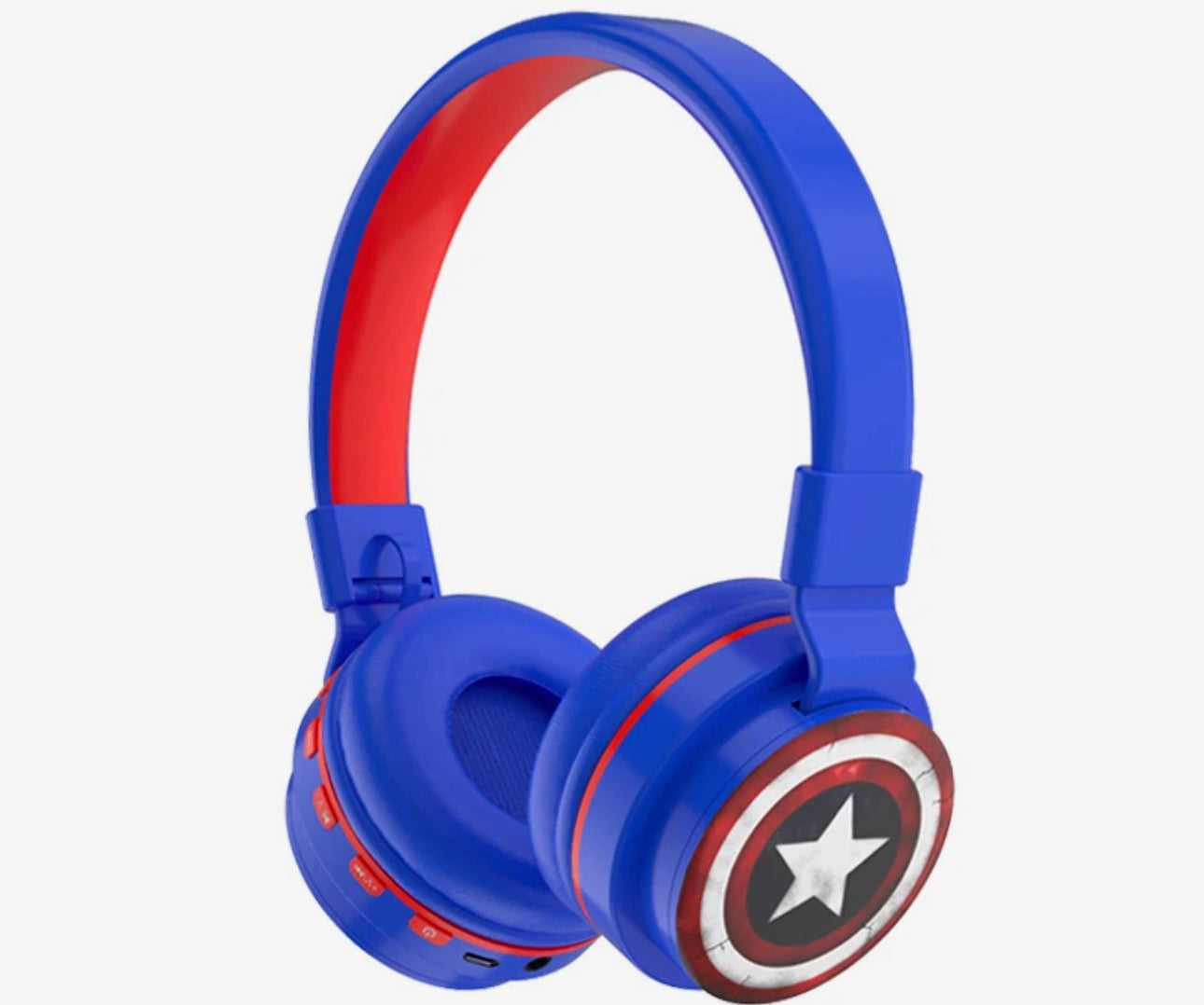 NEW Captain America Kids Bluetooth Headphones