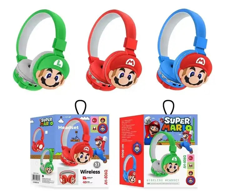 Luigi Kids Bluetooth Headphones