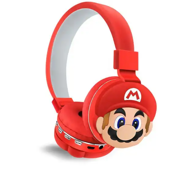 Super Mario LED Gaming Over-Ear Headphones | Sports Direct Super Mario LED Gaming Over-Ear Headphones | Sports Direct