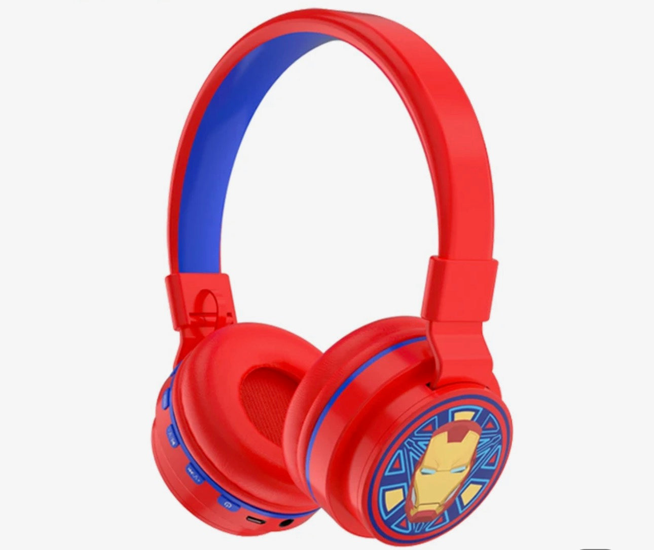 NEW Iron Man Kids Bluetooth Headphones